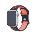 Λουράκι Σιλικόνης Sport για Apple Watch Ultra 2 9 8 7, Ανταλλακτικό Αναπνεύσιμο Λουράκι - 38/40/41mm / Φωτεινό μπλε μάτι γάτας