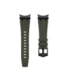 Cinturino per orologio in silicone di ricambio compatibile con Samsung Galaxy Watch verde. - Watch 4/5/6 / nero e verde