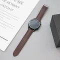 Καθολικό δερμάτινο λουράκι ρολογιού 20mm με μαγνητικό κούμπωμα αναδίπλωσης αξεσουάρ - 20mm / Καφέ με ασημί πόρπη