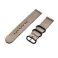 Cinturino per orologio in tela di nylon spessa, compatibile con i modelli Samsung Gear S3 S2. - 18mm / Kaki