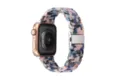 Resin marble pattern replacement strap for Apple Watch 44mm stylish colorful fashion wrist band - Blue