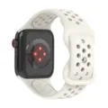 Silikon atmungsaktives perforiertes Sport Uhrenarmband Ersatzband für Smartwatch Zubehör - Sternenlicht