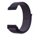 Universele nylon geweven loop horlogeband met snelsluiting, comfortabele sport vervanging. - Indigoblauw