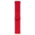 Cinturino di ricambio elastico in nylon rosso regolabile per il vostro smartwatch - 20mm / Rosso