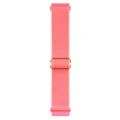 Cinturino per orologio in nylon elastico regolabile rosa per ricambio cinturino smartwatch - 20mm / Rosso rosa