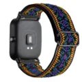 Cinturino per orologio in nylon elastico regolabile, cinturino in tessuto per smartwatch. - 20mm / Viola Bohemien