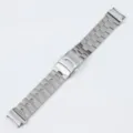 Lightweight 22mm titanium watch band replacement strap for smart watch, durable metal link. - Watch 6 / Silver