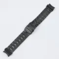22mm Black Titanium Metal Watch Strap Link Bracelet for Samsung Galaxy Watch 6 Variant - Watch 6 / Black