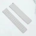 Lichtgrijze magnetische siliconen horlogeband, stijlvolle vervangende polsband voor smartwatch. - Sterrenlicht