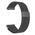 Stainless steel Milanese loop watch band replacement black mesh strap for smart watch accessories - 20mm / Black