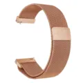 Rose gold Milanese stainless steel mesh watch strap replacement for Samsung Galaxy Watch Active. - Rose Gold