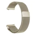 Replacement stainless steel Milanese mesh watch strap band compatible with Galaxy Watch. - Antique Gold