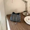 Bolso cubo con pedrería brillante para mujer bolso cruzado de cadena de cristal negro - Multicolor