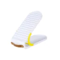 Organizador de zapatos de doble capa ajustable ahorrador de espacio blanco variante. - Blanco Clásico
