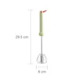 Batidor semi-automático de acero inoxidable con mango de pájaro cocina repostería 29.5cm - S / Verde