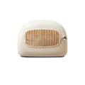 Scatola porta pellicola trasparente in plastica crema, organizer cucina retro a pane. - Beige