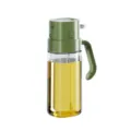 Botella dispensador de aceite de vidrio verde, spray y vertedor de cocina 550ml variante. - Verde 550 ml
