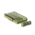 Organizador de pastillas semanal portátil con estuche transparente de gran capacidad - Conjuntos / Verde