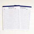 B5 smiley lined notepad student cute memo pad memo book daily planner stationery item - Horizontal Stripes Smiley Face