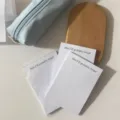 Minimalist memo pad sticky notes with simple English text, perfect for journal decoration. - SH