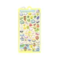 3D Puffy Cartoon Animal & Food Gem Acrylic Crystal Sticker Sheet for DIY Craft Deco - BBW-08