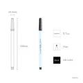 Korean Monami SignPen 351 water-based black marker pen 0.7mm fine writing stationery tool. - 0.7mm / Black
