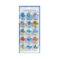 Space theme 3D capsule puffy sticker sheet, children cartoon decorative sticker card. - Sky Moon Star