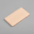 Portable plastic mask storage box, square dust-proof case for daily home organization. - 18*10.5cm / Yellow