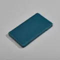 Portable plastic mask storage case, dark teal rectangular container for daily protection. - 18*10.5cm / Dark Blue