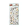 Cute 3D puffy flocked dog stickers, cartoon animal relief decals for phone case and diary. - Dog