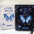 A5 iridescent butterfly photocard binder loose leaf collector book aesthetic cute storage - 18x23cm (Without Inner Pages) / White Butterfly
