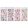 Magic wand gem crystal stickers sparkly rhinestone diamond decorative stickers for girl crafts - Gem Relief Fun Sticker (Random)