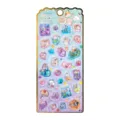 Cute 3D liquid filled cat stickers cartoon puffy sticker sheet for kids DIY stationery deco - No.03 Cute Cats