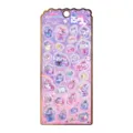 Cute 3D unicorn liquid shaker puffy sticker variant with sparkling glitter for kids decor. - No.05 Unicorn