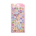 Cute 3D stereo resin puffy stickers sheet, DIY cartoon decorative waterproof decals for phone cases. - Embossed Sticker SL-BKE-08