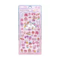 3D puffy cute stickers pink sparkling cat bow DIY phone case deco craft stationery item - Shingle Embossed Stickers SL-BKE-12