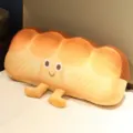 Cute expression bread long plush pillow for bedroom sleep, soft toast cushion and toy. - Try Messing with Me - Hot Dog