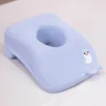 Kühlendes Eisseide Büro-Mittagsschlaf-Kissen mit Atemloch, bequemes Schreibtischkissen. - Hai