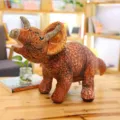 Simpatico peluche di dinosauro 3D realista morbida bambola triceratopo per regalo bimbo. - Triceratopo / 45cm
