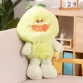 Funny green long plush fruit toy doll cute vegetable stuffed plushie for kids gift sku - 35cm / Green Carrot