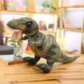 Peluche realistico di dinosauro T-Rex grande animale imbottito bambola regalo compleanno bambino. - Tirannosauro / 50cm
