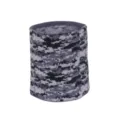 Winter grijze camouflage fleece nekwarmer, dikke winddichte thermische sjaal voor buiten. - Grijs