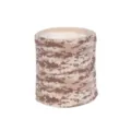 Winter gevoerde camouflage nekwarmer, comfortabele gebreide thermische sjaal voor heren. - Beige