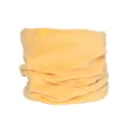 Winter fleece nekwarmer voor buitenfietsen, warme gele fleece sjaal kraag en hoes. - Geel