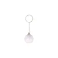 Crystal ball memo holder with metal ring and stand for wedding place card or desk note display. - Round Crystal (9*3cm)