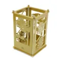 Gold Metal Pen Holder Desk Organizer Flamingo Monstera Hollow Desktop Storage Variant - Monstera Leaves