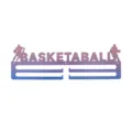 Basketball Medal Hanger Display Rack Metal Wall Mount Holder for Marathon Running Sports - Basketball
