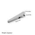 Stainless steel sealing clip kitchen food bag clip metal snack clip 8cm length durable - 8cm / Silver