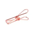 Rose gold metal wire clip office stationery binder memo clamp creative clip for desk organization - Medium 55MM / Rose Gold