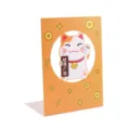 Colorful metal bookend cute cartoon desktop book support for office and school use - Fortune Cat